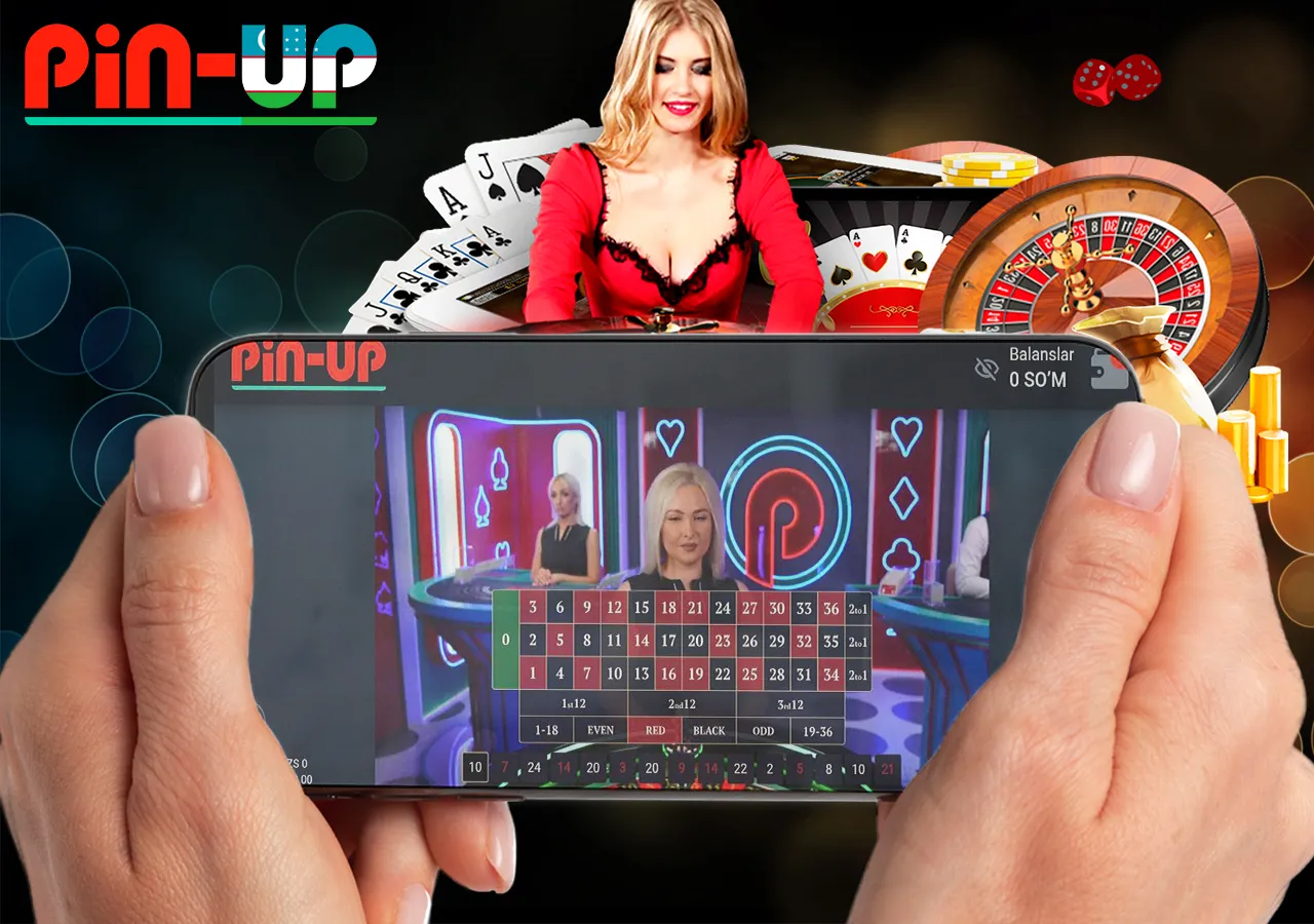 Jonli taqdimotchilar bilan kazino o'yinlari sizni zeriktirmaydi